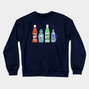 Retro Video Game Drinks Crewneck Sweatshirt